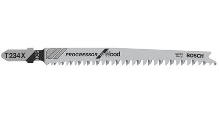 Bosch T 234 X Stichsägeblätter Progressor for Wood 5 Stk. 117 mm ( 2608633528 ) - Toolbrothers