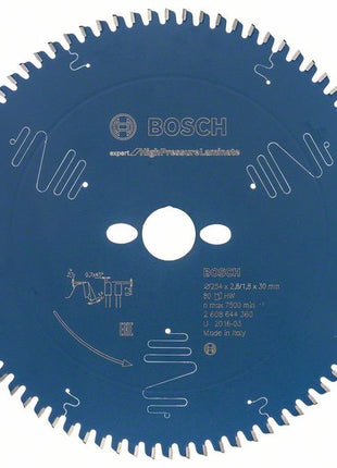 Bosch Expert for High Pressure Laminate Kreissägeblatt ( 2608644360 ) 254 x 30 x 2,8 mm 80 Zähne - Toolbrothers