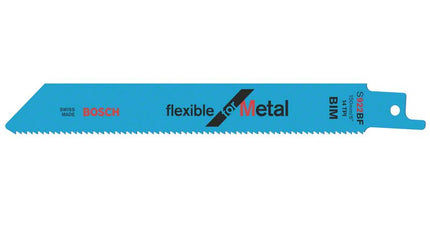 Bosch 5 Säbelsägeblätter 150 mm Flexible for Metal S 922 BF / S922BF ( 2608656014 ) - Toolbrothers