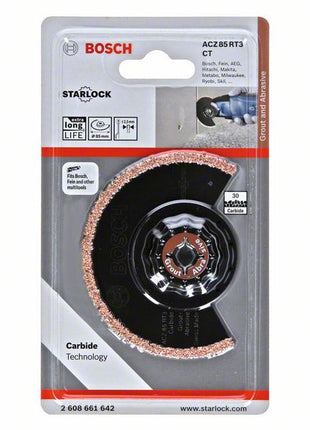 Bosch ACZ 85 RT3 Segmentsägeblatt Carbide-RIFF 85 mm Starlock K30 ( 2608661642 )