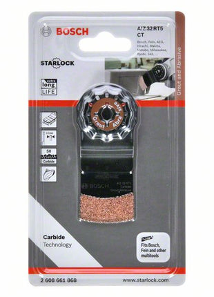 Bosch AIZ 32 RT5 Tauchsägeblatt 30x32mm Starlock K50 Carbide-RIFF ( 2608661868 ) extra Long Life