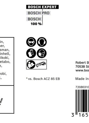Bosch EXPERT Multi Material ACZ 105 ET Segmentsägeblatt Starlock 105 mm 5 Stk. ( 2608664207 ) Carbide