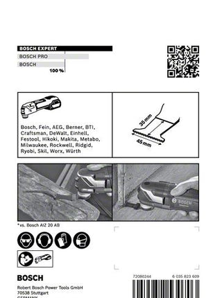 Bosch EXPERT AIZ 45 AIT Tauchsägeblatt Starlock 45 x 40 mm 1 Stk. ( 2608900018 ) für Metall Carbide MetalMax - Nachfolger von 2608664348