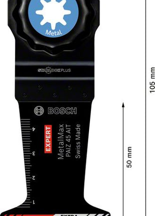 Bosch EXPERT MetalMax PAIZ 45 AIT Tauchsägeblatt Starlock Plus 45 x 50 mm 1 Stk. ( 2608900021 ) für Metall Carbide - Toolbrothers