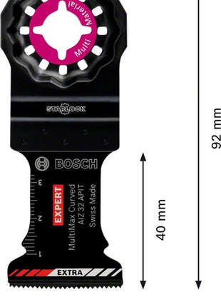 Bosch EXPERT MultiMax AIZ 32 APIT Tauchsägeblatt Starlock 32 x 40 mm 5 Stk. ( 2608900025 ) Carbide Multi Material - Nachfolger von 2608664215