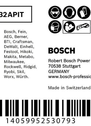 Bosch EXPERT MultiMax AIZ 32 APIT Tauchsägeblatt Starlock 32 x 40 mm 25 Stk. ( 2608900027 ) Carbide Multi Material - Nachfolger von 2608664217