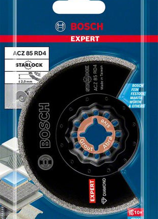 Bosch EXPERT ACZ 85 RD4 Diamant Segmentsägeblatt Starlock 85 mm 1 Stk. ( 2608900034 ) für Fliesen - Nachfolger von 2608661689 - Toolbrothers
