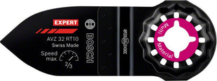 Bosch Expert AVZ 32 RT10 Schleiffinger Starlock 32 x 50 mm ( 2608900039 ) Carbide Technology für Multifunktionswerkzeuge