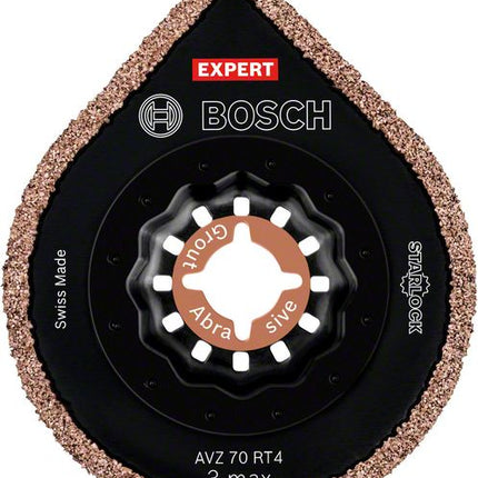 Bosch EXPERT 3 Max AVZ 70 RT4 Piastra di rimozione malta Starlock 87 x 70 mm - 1 pz. ( 2608900041 )
