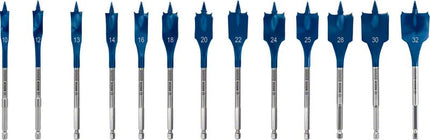 Bosch EXPERT SelfCut Speed ​​Jeu de forets de fraisage plats 10 - 32 mm - 13 pièces (2608900336) pour le bois