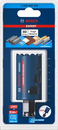 Bosch EXPERT Scie cloche Tough Material 40 x 60 mm Carbure (2608900425) Universel
