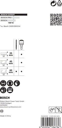 Bosch EXPERT Power Change Plus Hex 11 Adapter 7.15 x 105 mm HSS-G drill bit ( 2608900527 ) multi-material carbide - successor to 2608594258