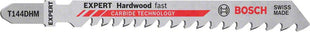 Zestaw brzeszczotów do wyrzynarki Bosch Expert T 144 DHM do szybkiego cięcia twardego drewna, 3 szt. ( 2608900541 ) Technologia węglikowa