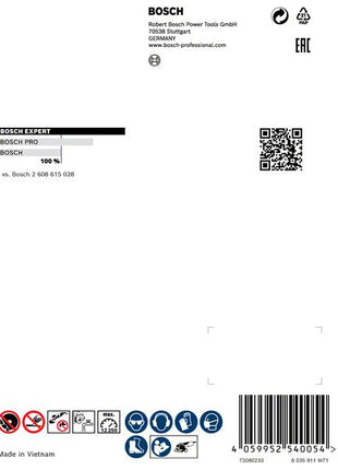Bosch EXPERT Multi Material Diamant Trennscheibe 125 x 22,23 x 2,4 mm X-LOCK ( 2608900670 ) - Nachfolger von 2608615161 - Toolbrothers