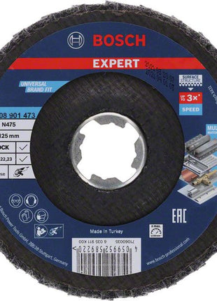 Bosch EXPERT N475 Surface Conditioning Material Fächerscheibe 125 mm Grob X-LOCK 1 Stk. ( 2608901473 ) - Toolbrothers