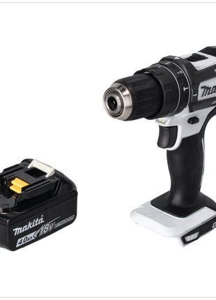 Makita DHP 482 M1 W Akku Schlagbohrschrauber 18 V 62 Nm + 1x Akku 4,0 Ah - ohne Ladegerät - Toolbrothers
