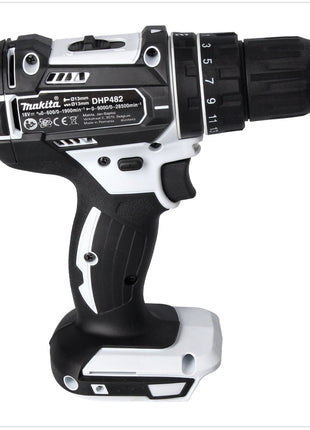 Makita DHP 482 M1 W Akku Schlagbohrschrauber 18 V 62 Nm + 1x Akku 4,0 Ah - ohne Ladegerät - Toolbrothers