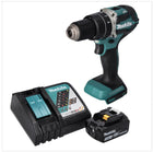 Trapano a percussione a batteria Makita DHP 484 RT1 18 V 54 Nm brushless + 1x batteria ricaricabile 5,0 Ah + caricabatterie
