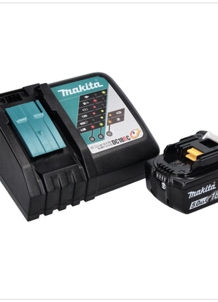 Trapano a percussione a batteria Makita DHP 484 RT1 18 V 54 Nm brushless + 1x batteria ricaricabile 5,0 Ah + caricabatterie