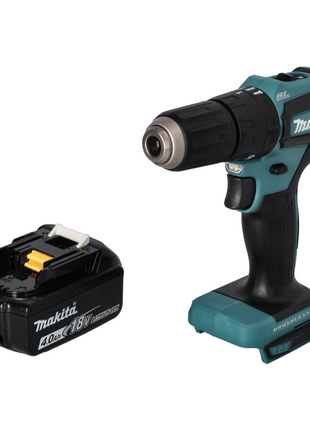 Trapano avvitatore a percussione senza filo Makita DHP 483 M1 18 V 40 Nm Brushless + 1x batteria 4,0 Ah - senza caricabatterie