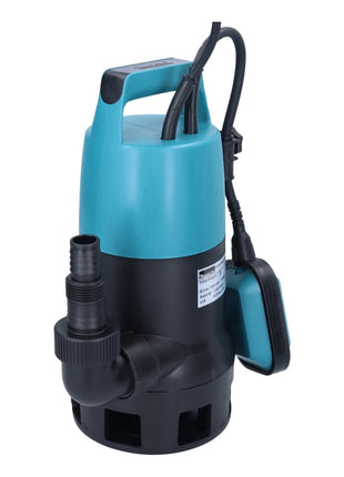 Makita PF 0410 Pompa ad immersione acque scure 400 W, 8.400 l/h, profondità 5 m