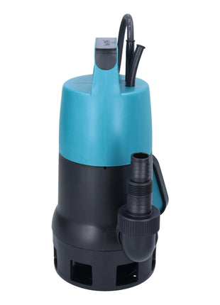 Makita PF 0410 Pompa ad immersione acque scure 400 W, 8.400 l/h, profondità 5 m