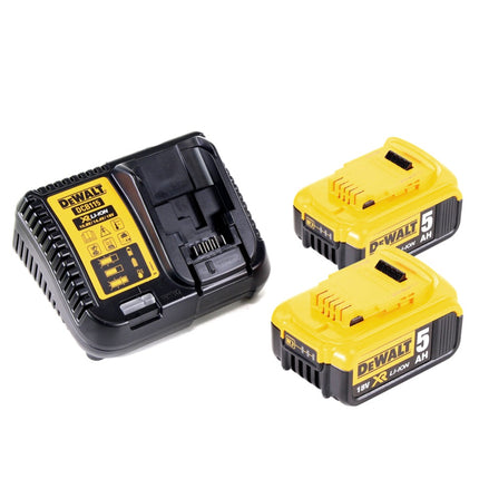 DeWalt DCF809P2TX Visseuse à choc sans fil 18V Brushless + DCL050 Lampe sans fil 18V + 2x Batteries 5,0Ah + Chargeur + Coffret TX + Mètre pliant