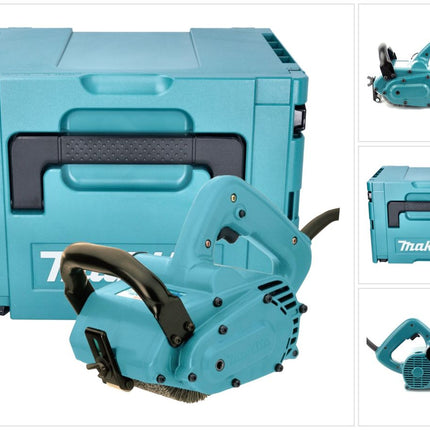 Makita 9741 J Bürstenschleifer 860 Watt 3500 U/min + Makpac