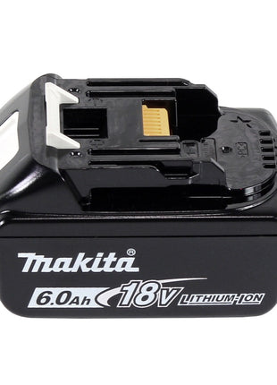 Makita DHR 202 G1J 18 V 2.0 J SDS Plus + 1x batteria 6.0 Ah + Makpac - senza caricabatterie