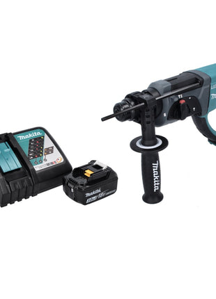 Makita DHR 202 RF1 cordless combi hammer 18 V 2.0 J SDS Plus + 1x rechargeable battery 3.0 Ah + charger