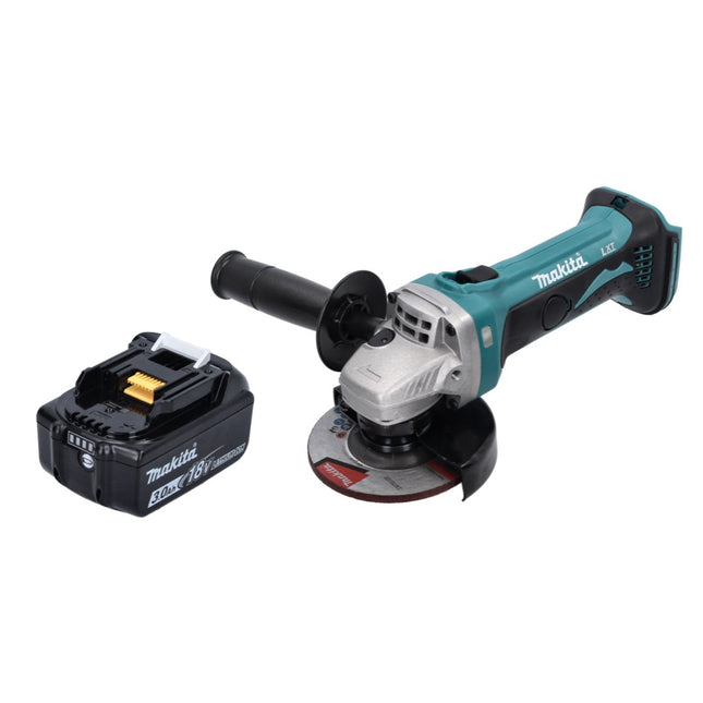 Smerigliatrice angolare a batteria Makita DGA 452 F1 18 V 115 mm + 1x batteria ricaricabile 3,0 Ah - senza caricabatterie