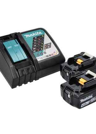 Makita DHR 241 RM cordless hammer drill 18 V 2.0 J SDS plus + 2x rechargeable battery 4.0 Ah + charger