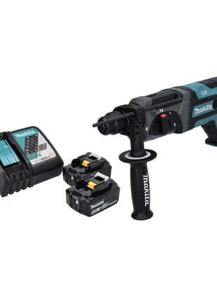 Akumulatorowa młotowiertarka Makita DHR 241 RG 18 V 2,0 J SDS plus + 2x akumulator 6,0 Ah + ładowarka