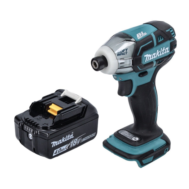 Avvitatore a impulsi a batteria Makita DTS 141 M1 18 V 40 Nm 1/4" senza spazzole + 1x batteria ricaricabile 4,0 Ah - senza caricabatterie