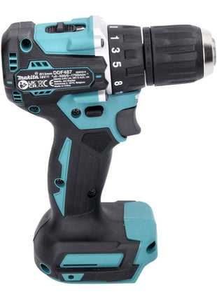 Trapano avvitatore a batteria Makita DDF 487 RA1 18 V 40 Nm brushless + 1x batteria ricaricabile 2,0 Ah + caricabatterie
