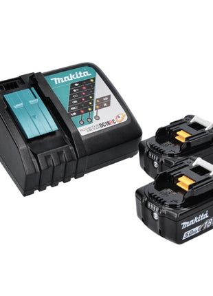 Makita DBN 500 Z Cordless Nailer 15-50 mm 90° 18 V - without battery, without charger 