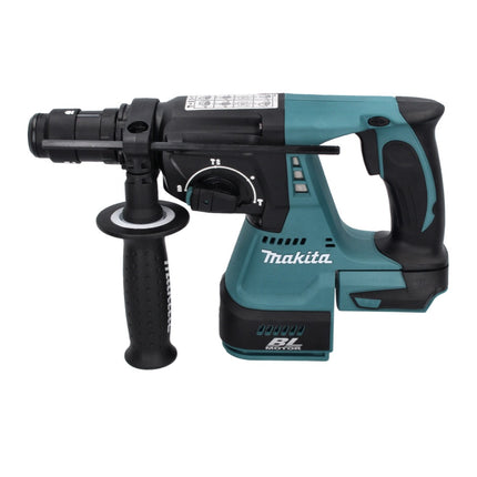 Makita DHR 243 T1 Marteau perforateur sans fil 18 V SDS plus Brushless + 1x batterie 5,0 Ah - sans chargeur