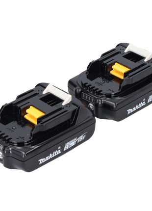 Makita 18V Battery Power Set with 2x BL1820B Batteries 2.0 Ah (2x 197254-9)