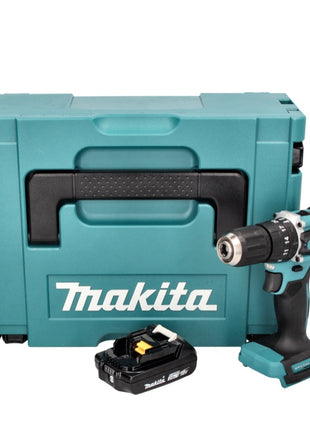 Makita DHP 487 A1J trapano a percussione a batteria 18 V 40 Nm brushless + 1x batteria ricaricabile 2,0 Ah + Makpac - senza caricabatterie