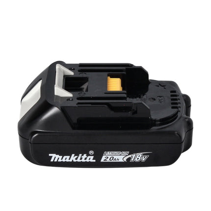 Makita DHP 487 A1J Perceuse-visseuse à percussion sans fil 18 V 40 Nm brushless + 1x Batterie 2,0 Ah + Makpac - sans chargeur