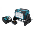 Makita DML 809 RT1 Cordless LED construction spotlight 18 V 10000 lm + 1x rechargeable battery 5.0 Ah + charger