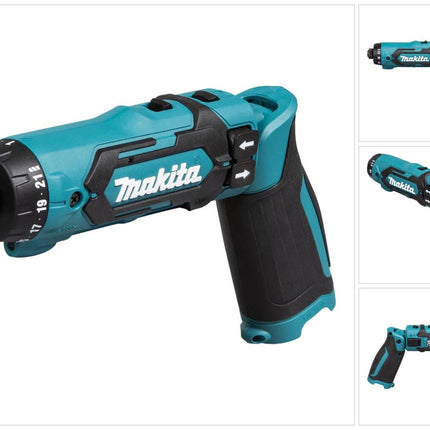 Avvitatore a batteria Makita DF 012 DZ 7,2 V 5,6 Nm solo - senza batteria, senza caricabatterie