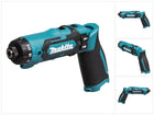 Avvitatore a batteria Makita DF 012 DZ 7,2 V 5,6 Nm solo - senza batteria, senza caricabatterie