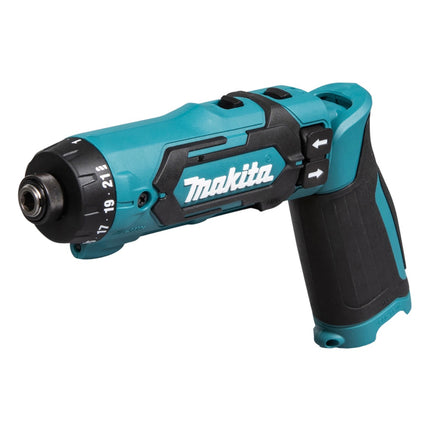 Avvitatore a batteria Makita DF 012 DZ 7,2 V 5,6 Nm solo - senza batteria, senza caricabatterie