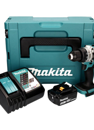 Trapano avvitatore a batteria Makita DDF 486 RF1J 18 V 130 Nm brushless + 1x batteria ricaricabile 3,0 Ah + caricabatterie + Makpac