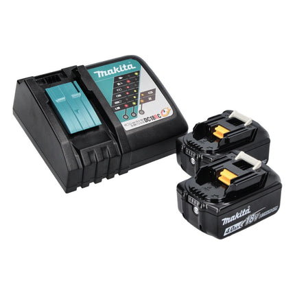 Trapano avvitatore a batteria Makita DDF 486 RMJ 18 V 130 Nm brushless + 2x batteria ricaricabile 4,0 Ah + caricabatterie + Makpac