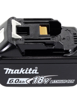 Makita DDF 486 G1J cordless drill driver 18 V 130 Nm brushless + 1x rechargeable battery 6.0 Ah + Makpac - without charger