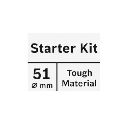 Bosch EXPERT Tough Material Scies-cloches Kit de démarrage 51 x 60 mm Carbure (2608900449) Universel