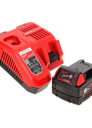 Milwaukee M18 BIW12-601FC Akku Schlagschrauber 18 V 240 Nm 1/2" + 1x Akku 6,0 Ah + Ladegerät