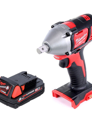 Milwaukee M18 BIW12-201 Akku Schlagschrauber 18 V 240 Nm 1/2" + 1x Akku 2,0 Ah - ohne Ladegerät